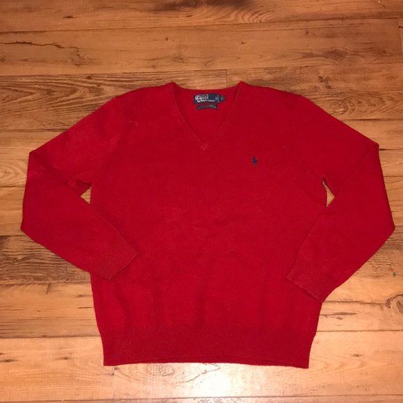Polo Ralph Lauren Other - VINTAGE POLO BY RALPH LAUREN V NECK SWEATER